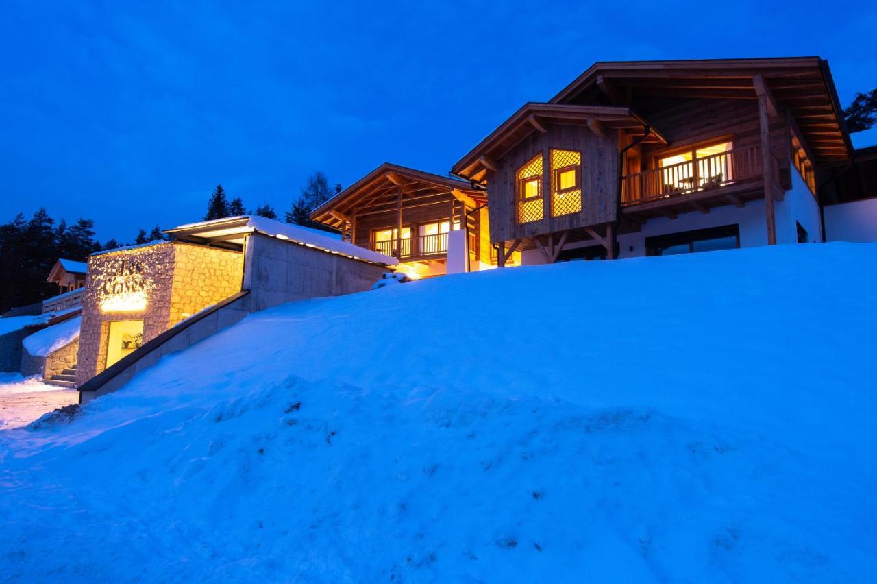 Les Ciases Chalets Dolomites Apt 5 San Vigilio Di Marebbe Bagian luar foto