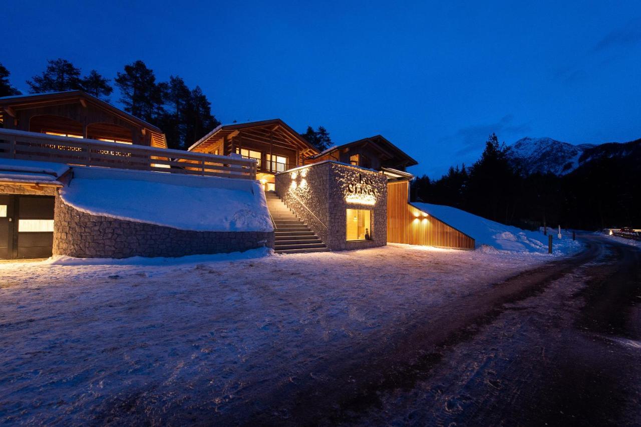 Les Ciases Chalets Dolomites Apt 5 San Vigilio Di Marebbe Bagian luar foto