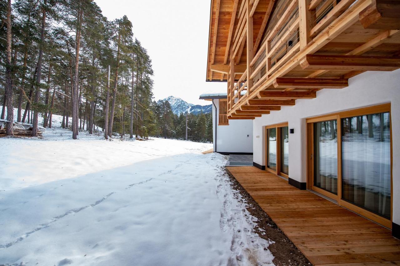 Les Ciases Chalets Dolomites Apt 5 San Vigilio Di Marebbe Bagian luar foto