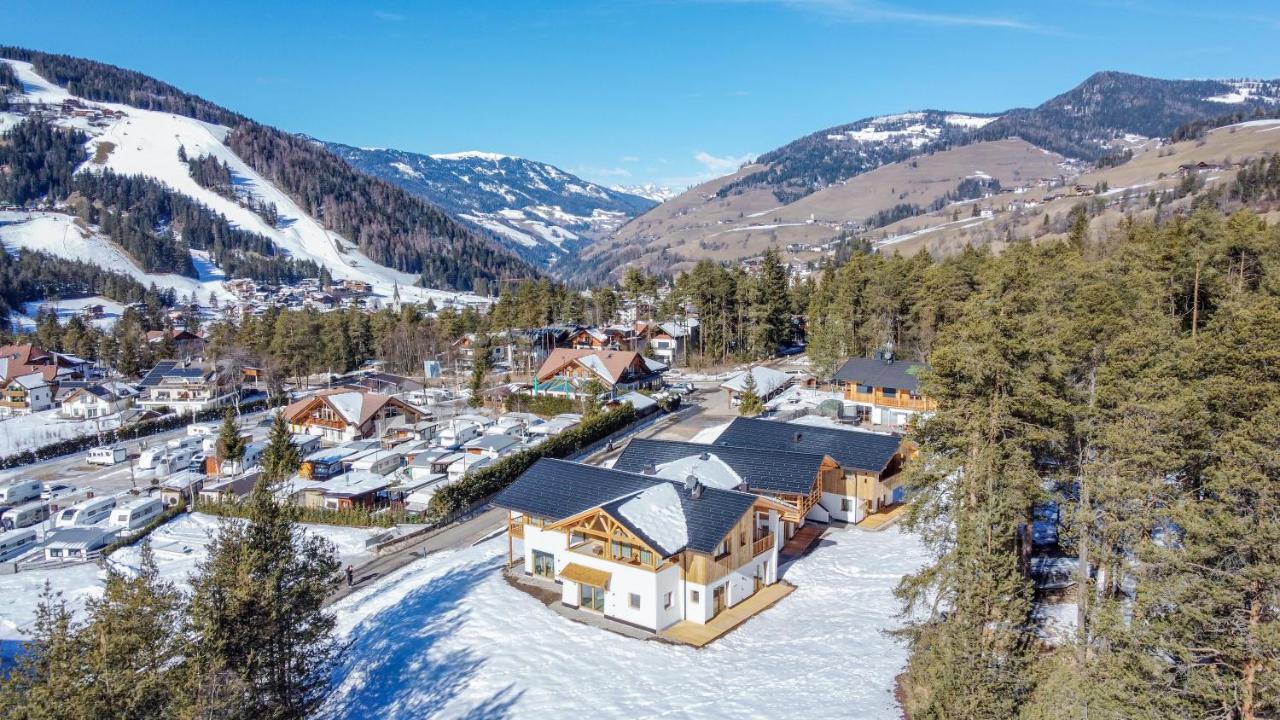 Les Ciases Chalets Dolomites Apt 5 San Vigilio Di Marebbe Bagian luar foto