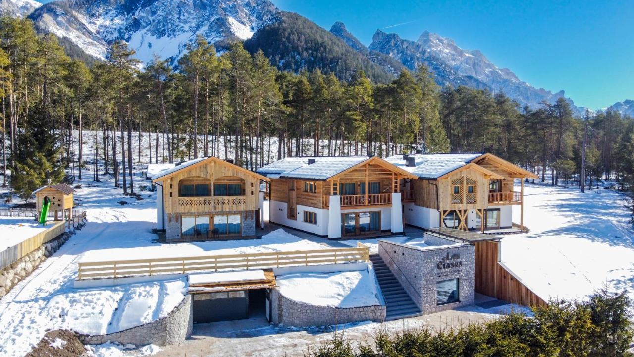Les Ciases Chalets Dolomites Apt 5 San Vigilio Di Marebbe Bagian luar foto