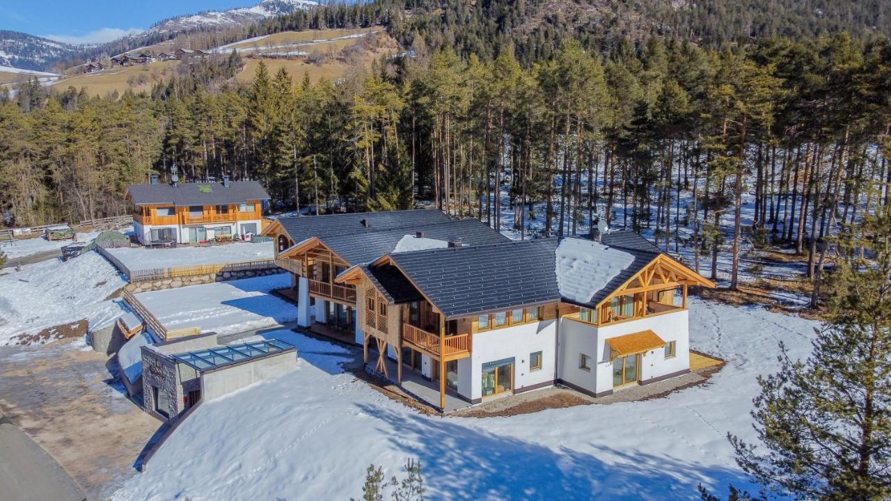 Les Ciases Chalets Dolomites Apt 5 San Vigilio Di Marebbe Bagian luar foto