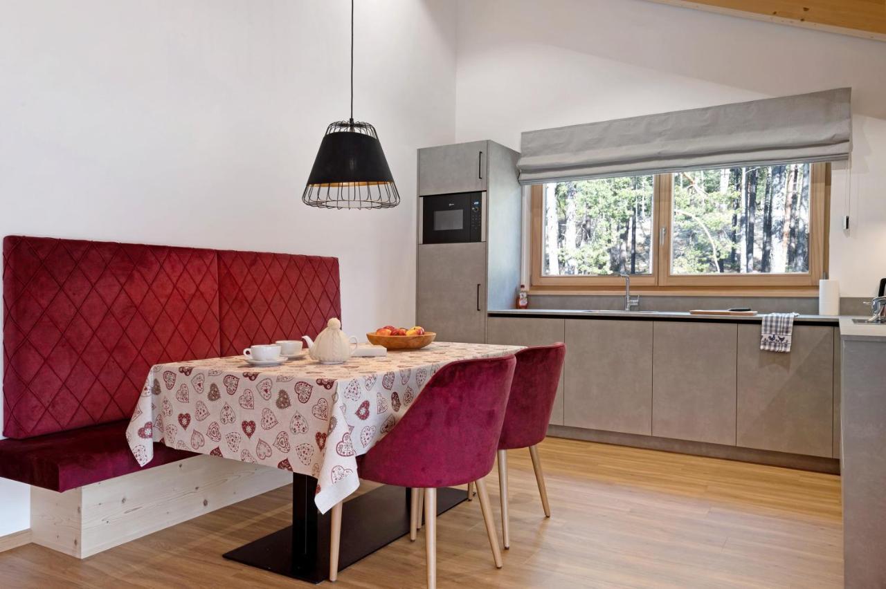 Les Ciases Chalets Dolomites Apt 5 San Vigilio Di Marebbe Bagian luar foto