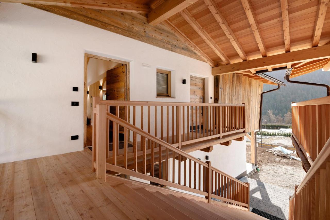 Les Ciases Chalets Dolomites Apt 5 San Vigilio Di Marebbe Bagian luar foto